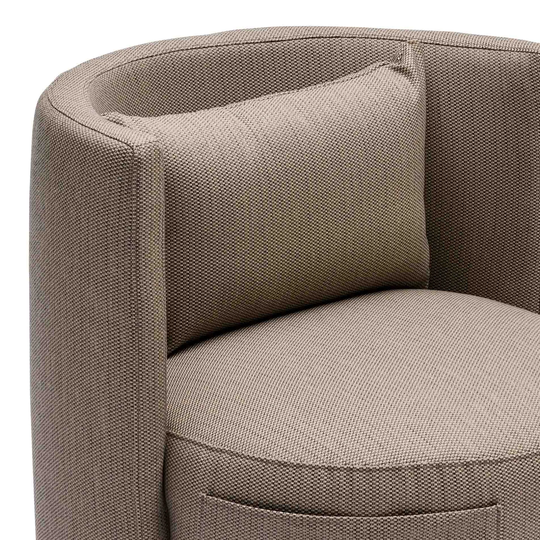 Discount Horgans Palma Swivel Outdoor Chair Taupe