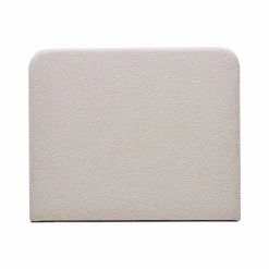 Best Horgans Palome Bedhead Queen Cream Cream Boucle