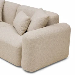 Fashion Horgans Pascal Modular Sofa 5 Seat Corner Biscuit
