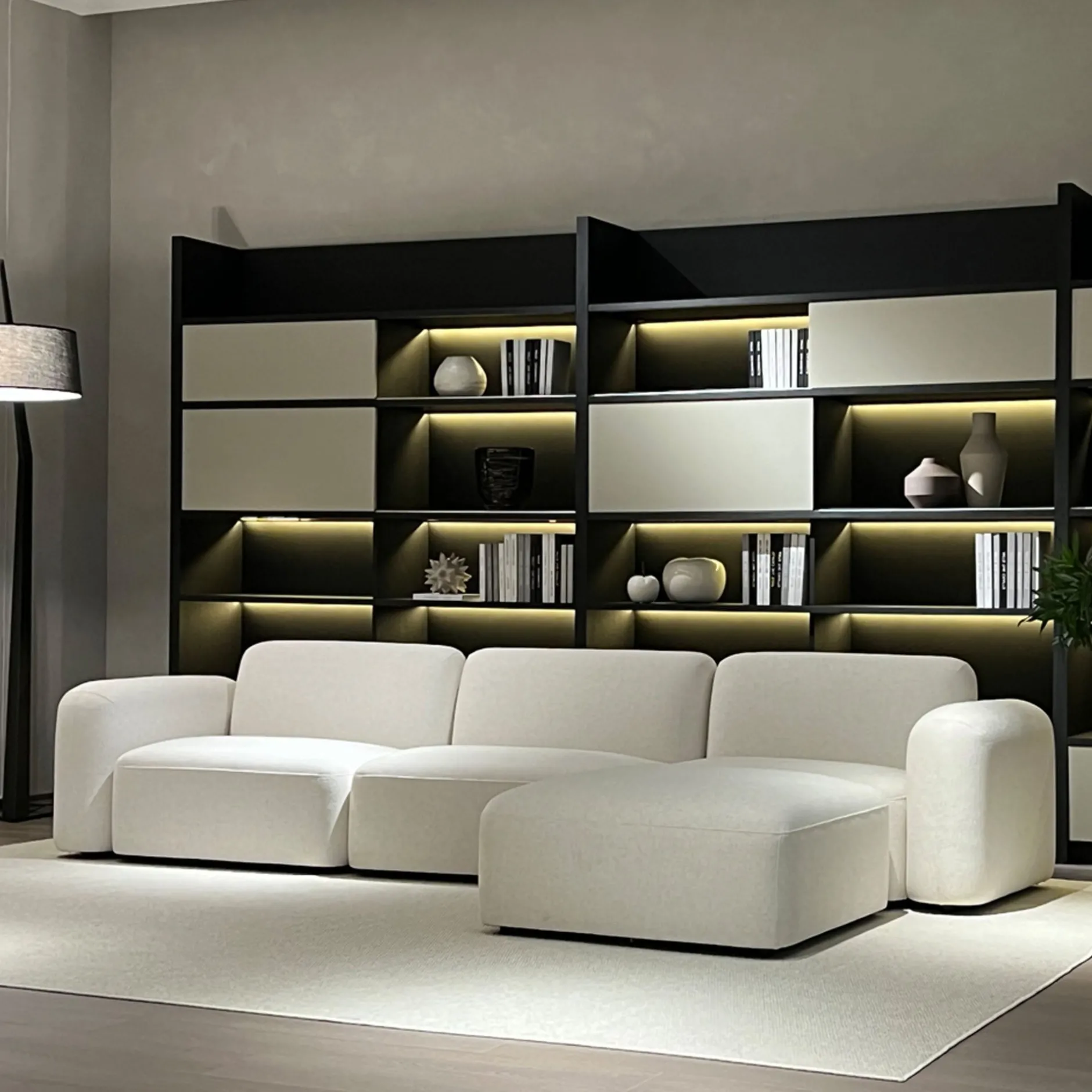 Online Horgans Pascal Ottoman Ivory White