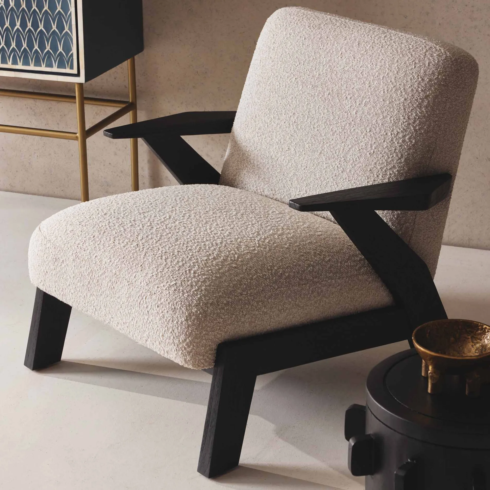 Online Horgans Patton Occasional Chair Eggshell