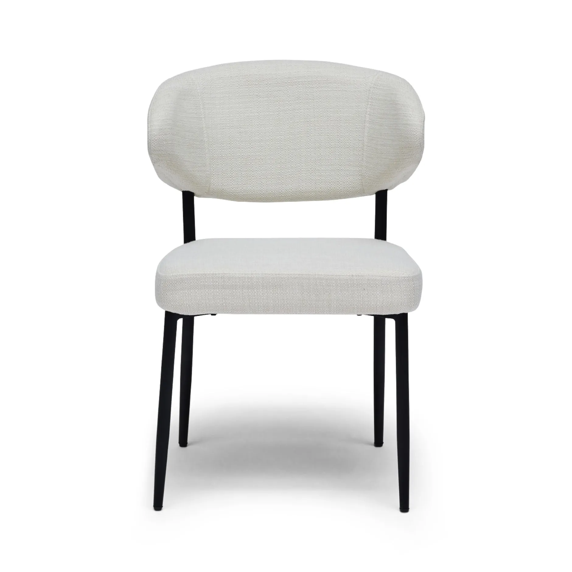 Outlet Horgans Payton Dining Chair Cream Cream Weave
