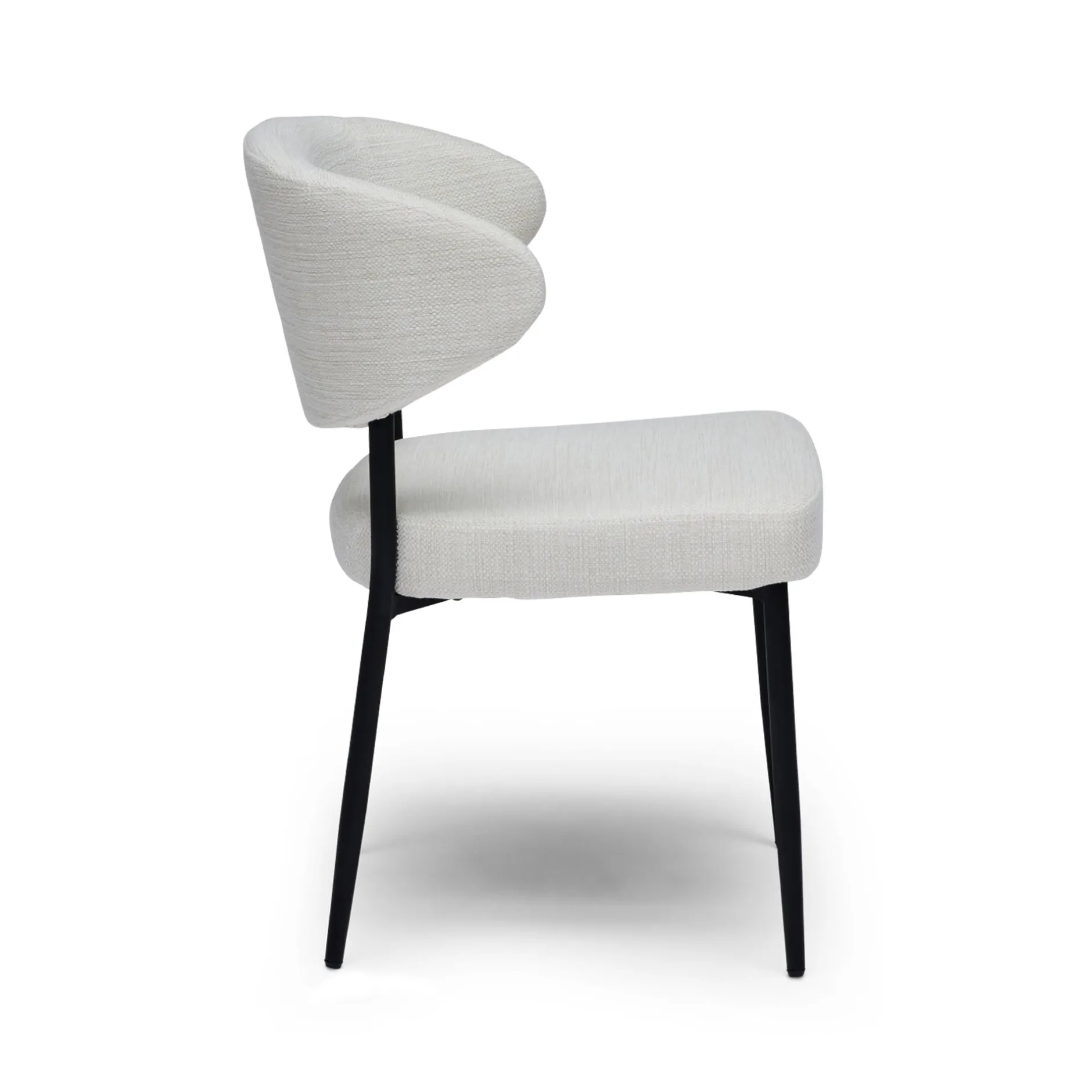 Outlet Horgans Payton Dining Chair Cream Cream Weave
