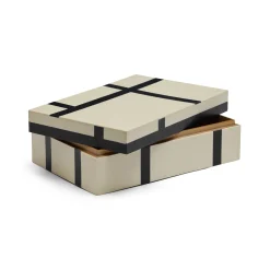 Online Horgans Pela Resin Box Cream & Black