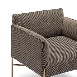 Fashion Horgans Piero Chair Taupe Black