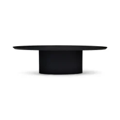 Fashion Horgans Pippa Oval Dining Table Medium Black