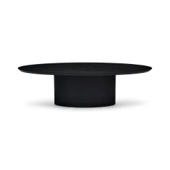 Fashion Horgans Pippa Oval Dining Table Medium Black