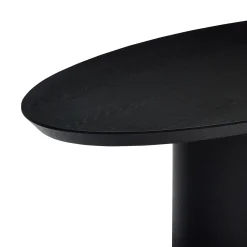 Fashion Horgans Pippa Oval Dining Table Medium Black