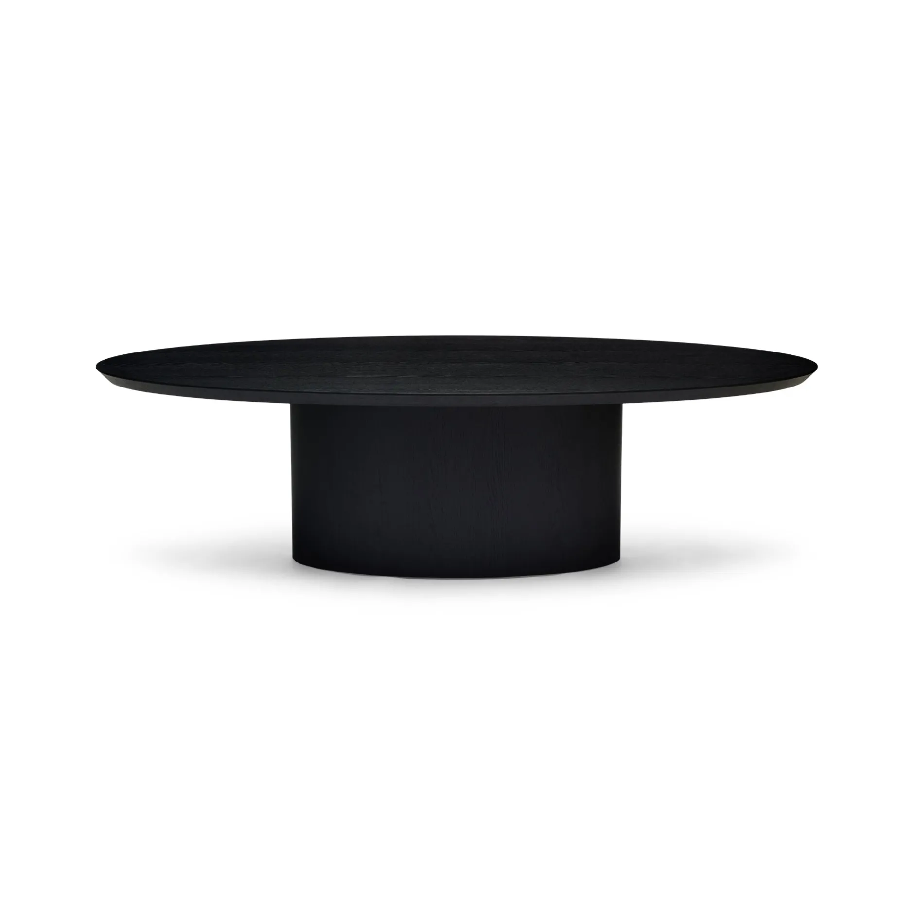 New Horgans Pippa Oval Dining Table Small Black