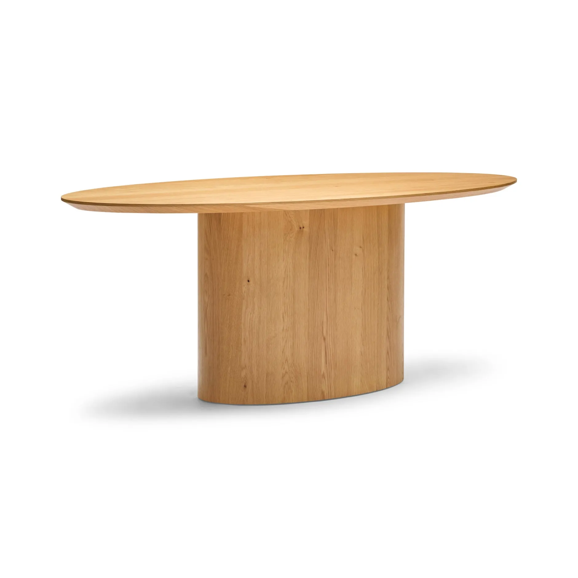 Best Horgans Pippa Oval Dining Table Medium Natural