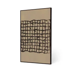 Outlet Horgans Pyke Framed Wall Art Beige & Black