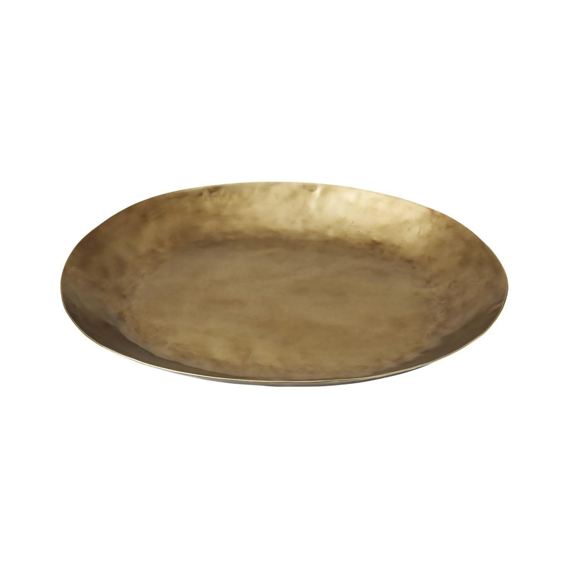 Best Horgans Randel Oval Dish Large Antique Brass