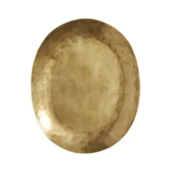 Best Horgans Randel Oval Dish Large Antique Brass