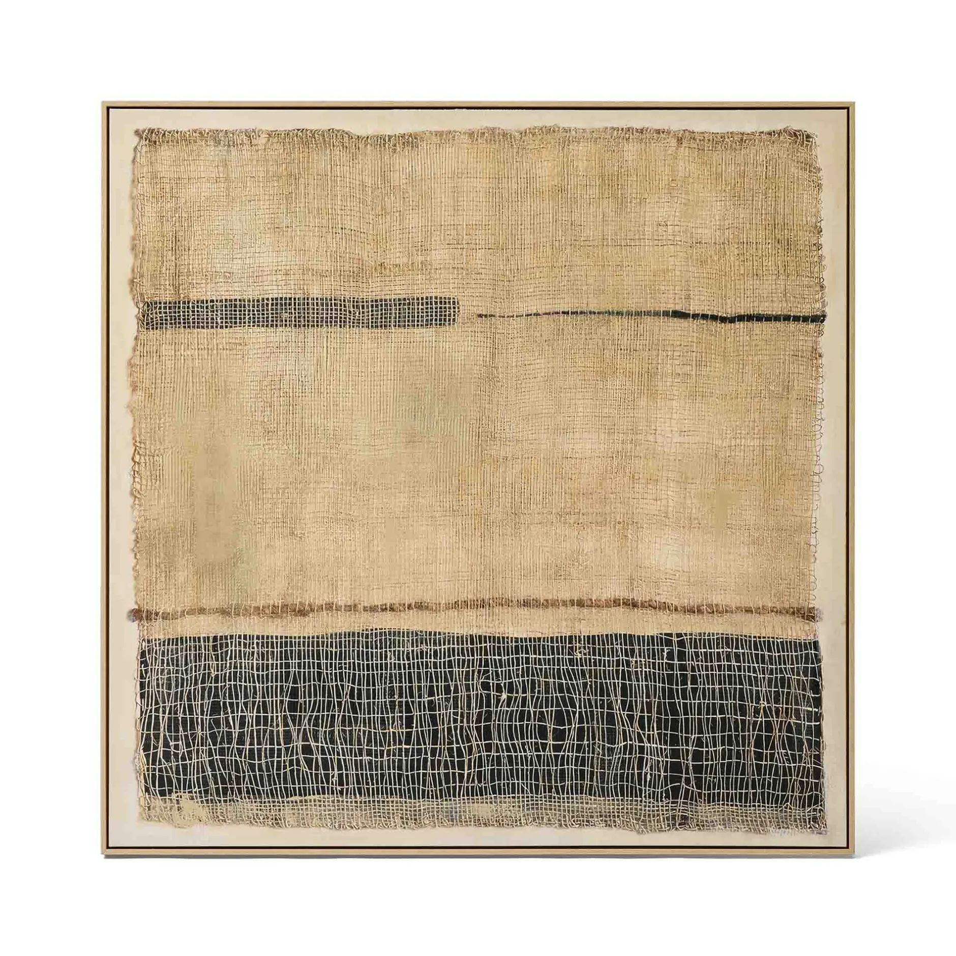 Outlet Horgans Rhea Framed Wall Art Natural & Black