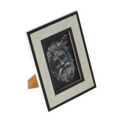 New Horgans Ricci Photo Frame 4 x 6 Black & White