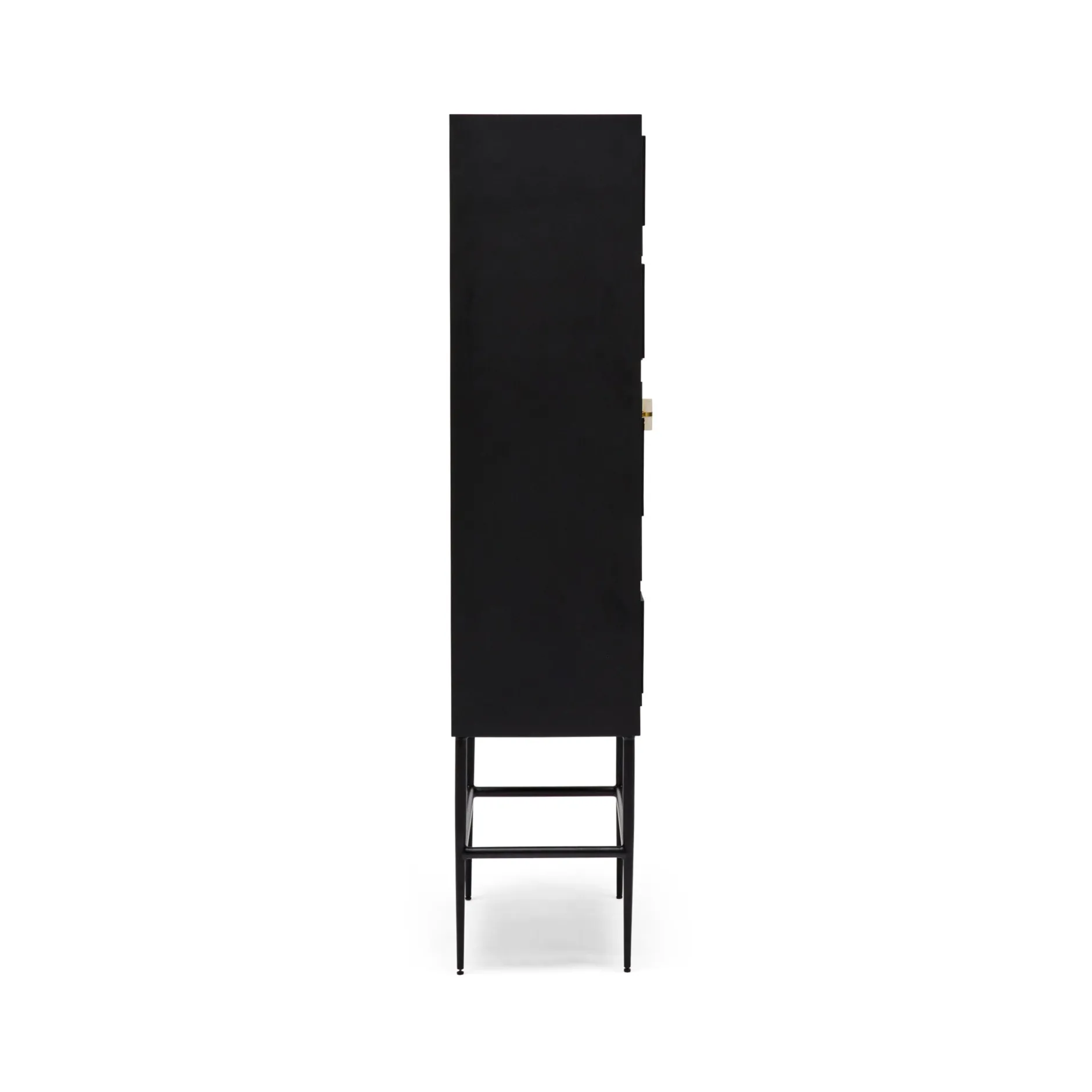 New Horgans Rives Bone Inlay Cabinet Black