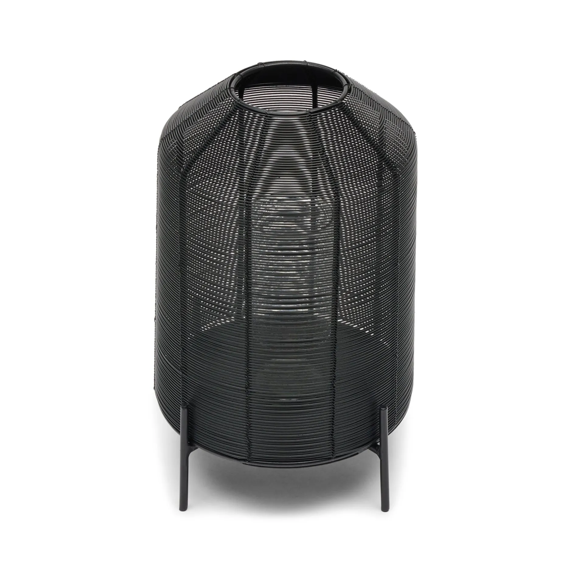 Best Horgans Rumi Hurricane Lantern Matte Black