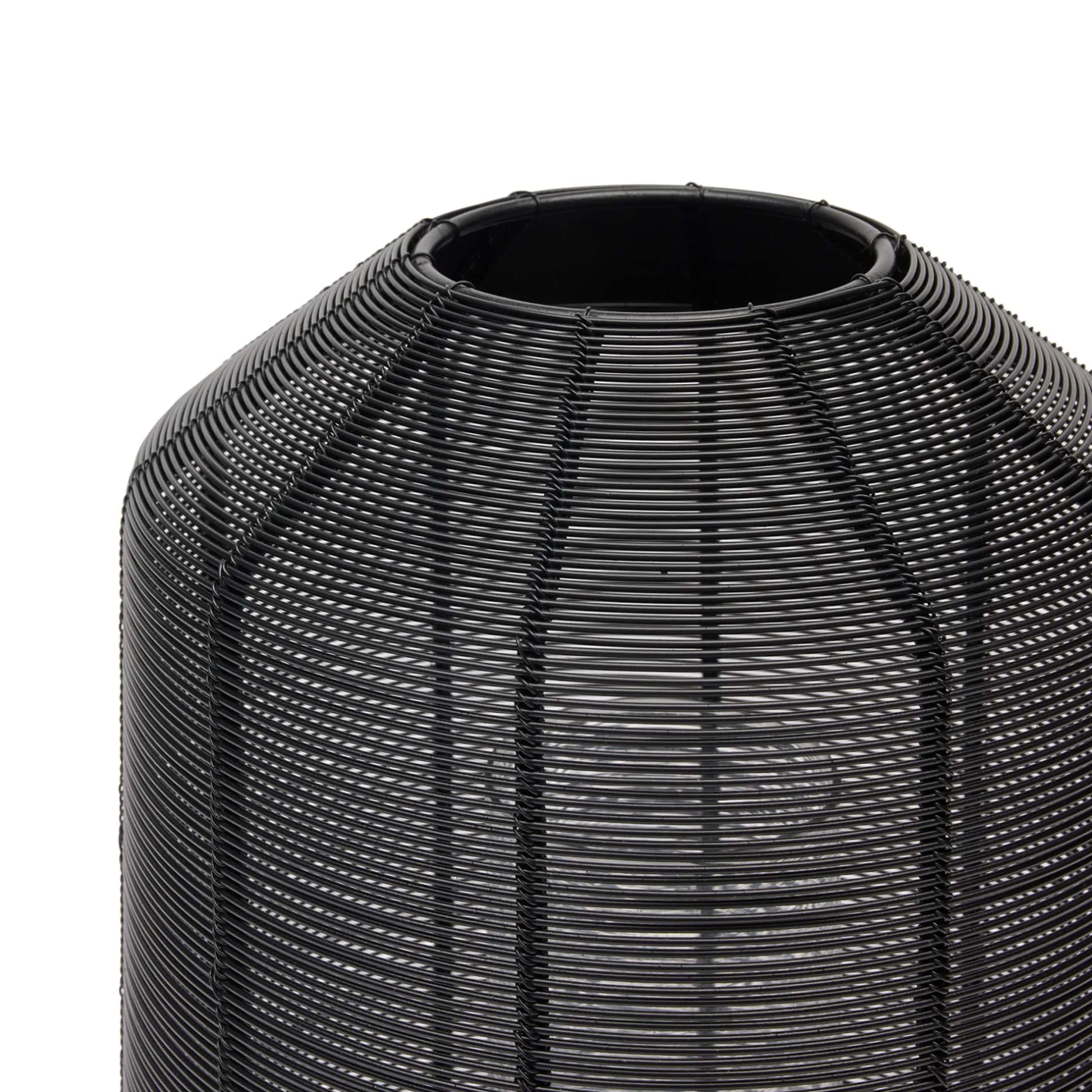 Best Horgans Rumi Hurricane Lantern Matte Black