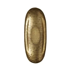 Hot Horgans Runi Long Dish Medium Antique Brass