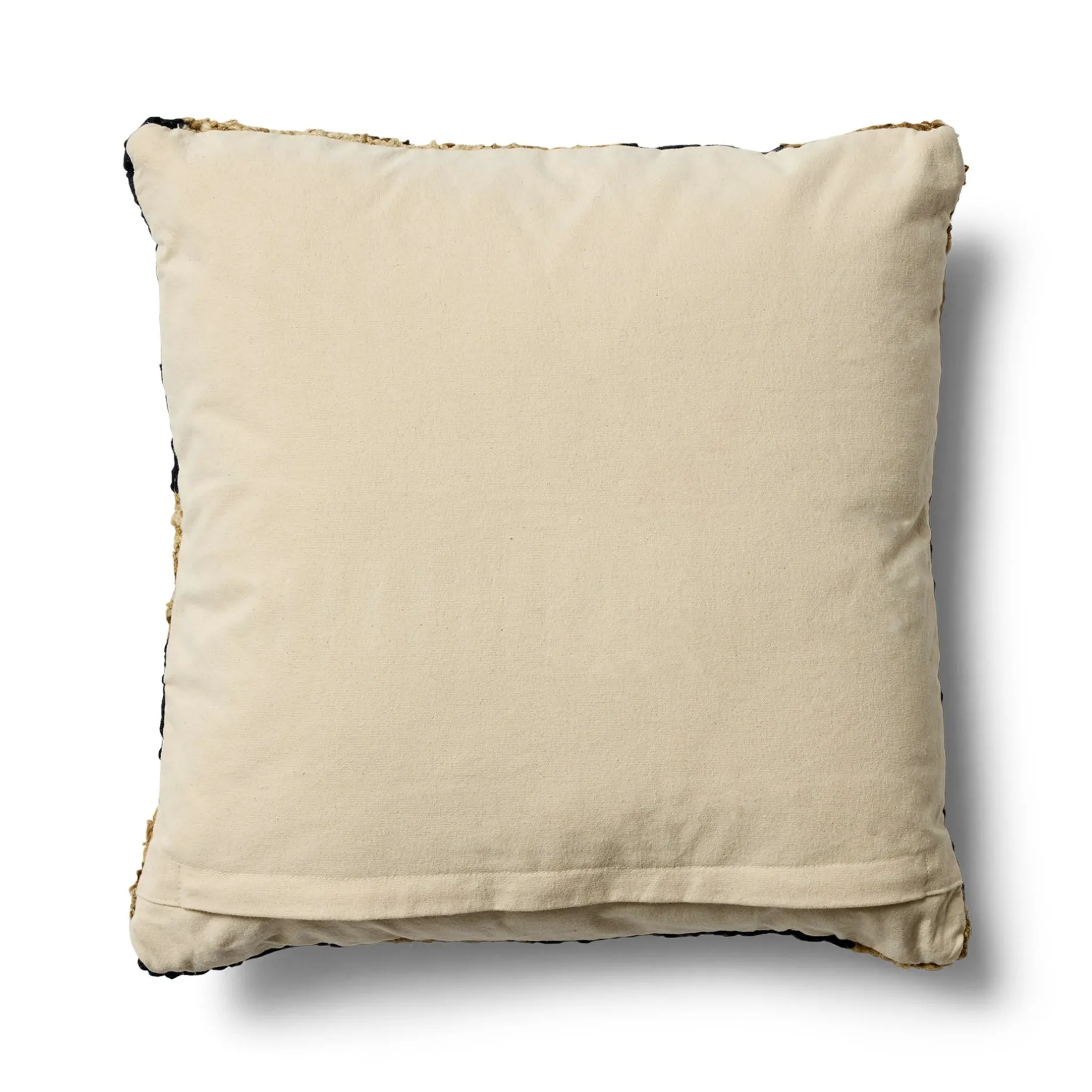 Clearance Horgans Russo Square Cushion 50x50 Blue & Natural