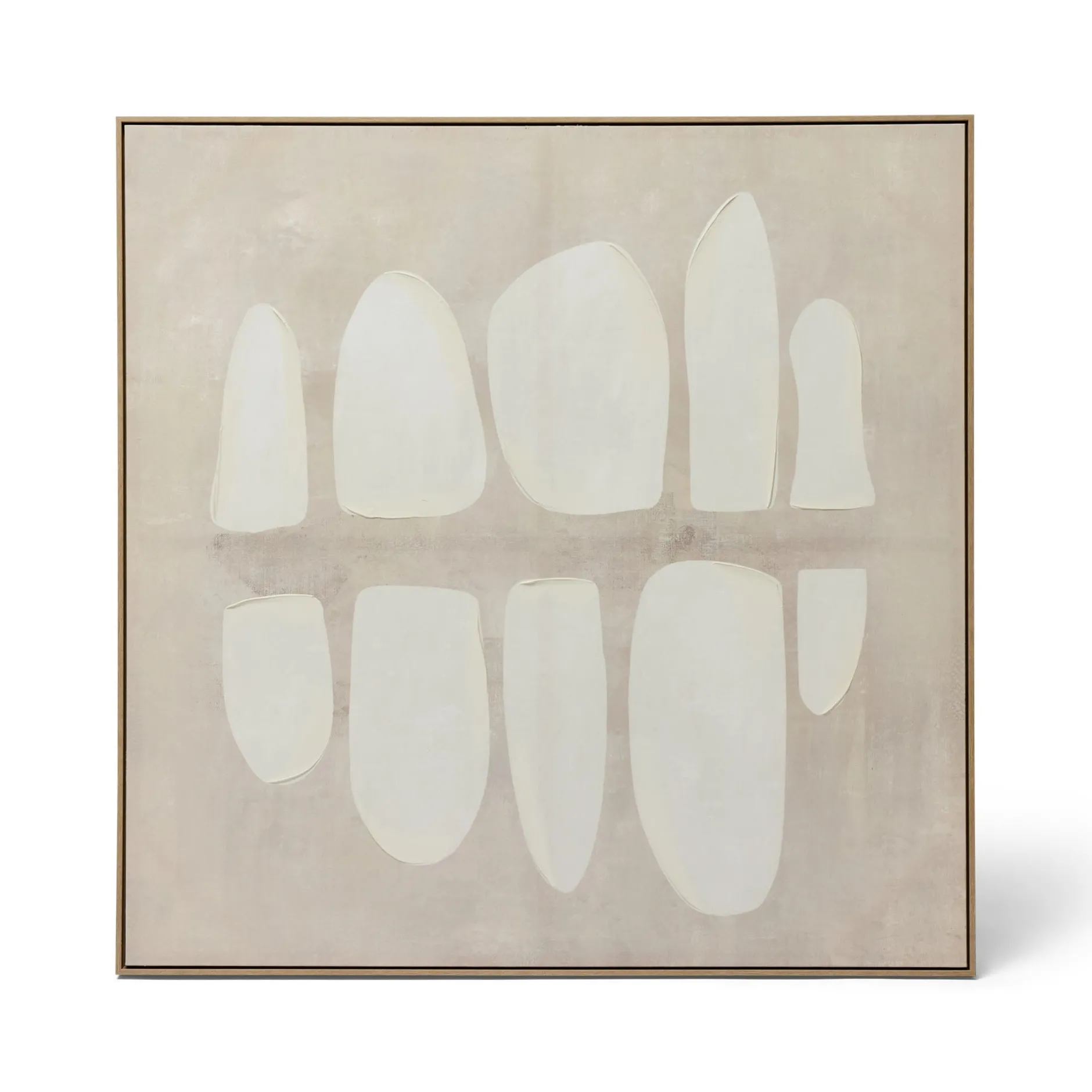 Online Horgans Sabe Framed Wall Art Cream & Natural