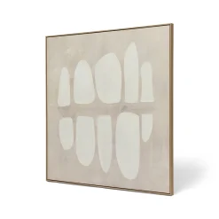 Online Horgans Sabe Framed Wall Art Cream & Natural