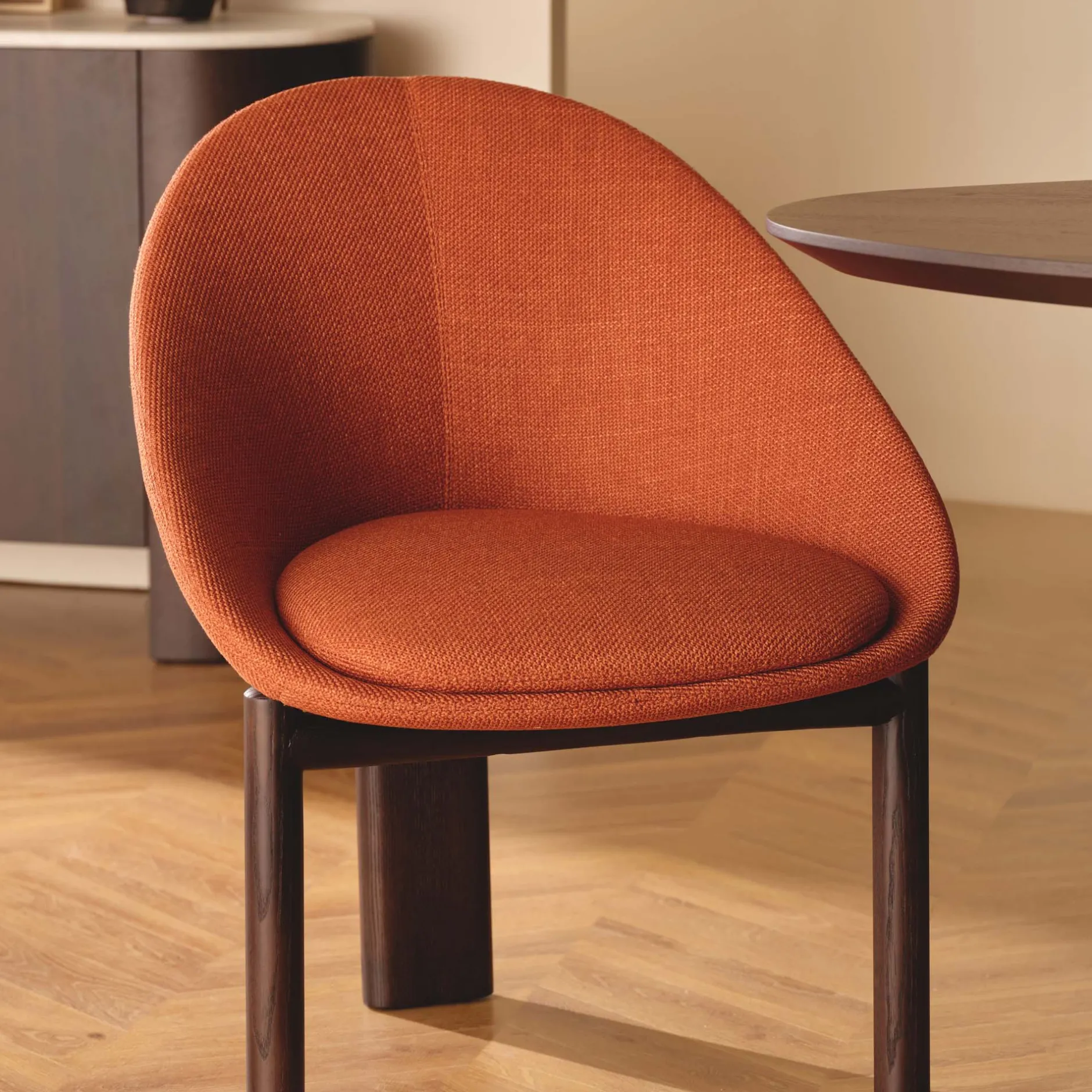 Clearance Horgans Sachi Dining Chair Vermillion