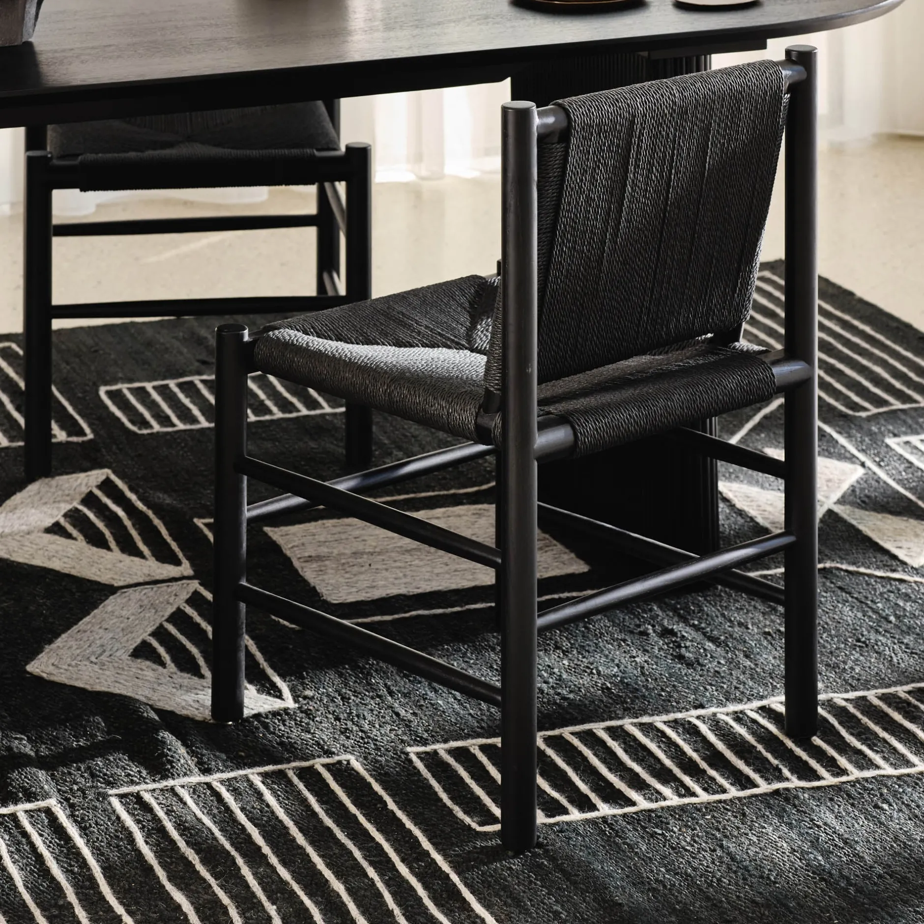 Sale Horgans Santri Dining Chair Black