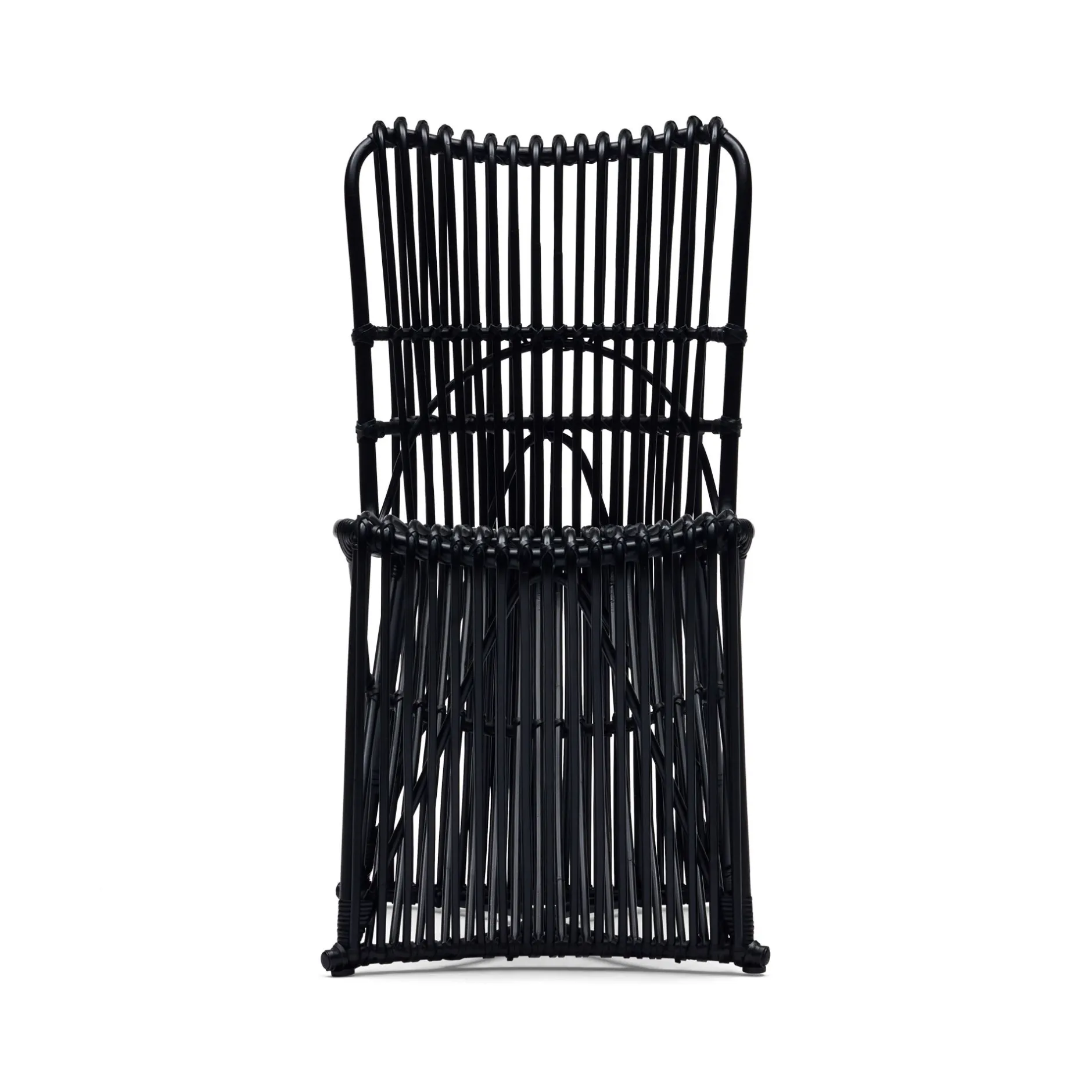 Outlet Horgans Sardi Dining Chair Black Rattan