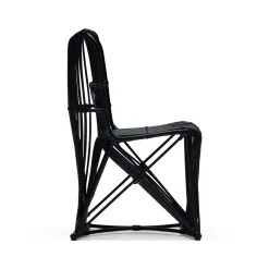 Outlet Horgans Sardi Dining Chair Black Rattan