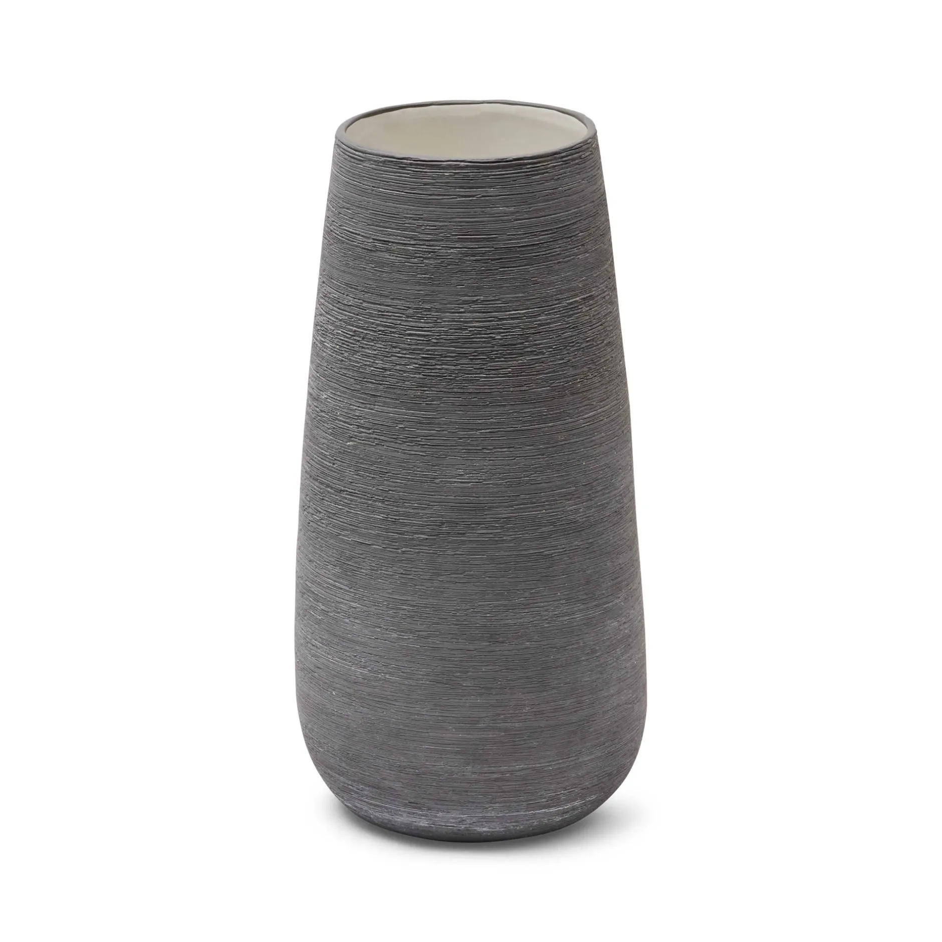 Fashion Horgans Sato Vase Grey Large Dark Grey