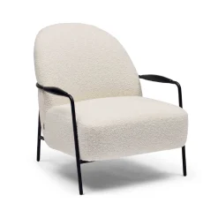 Clearance Horgans Sen Occasional Chair Flecked Cream