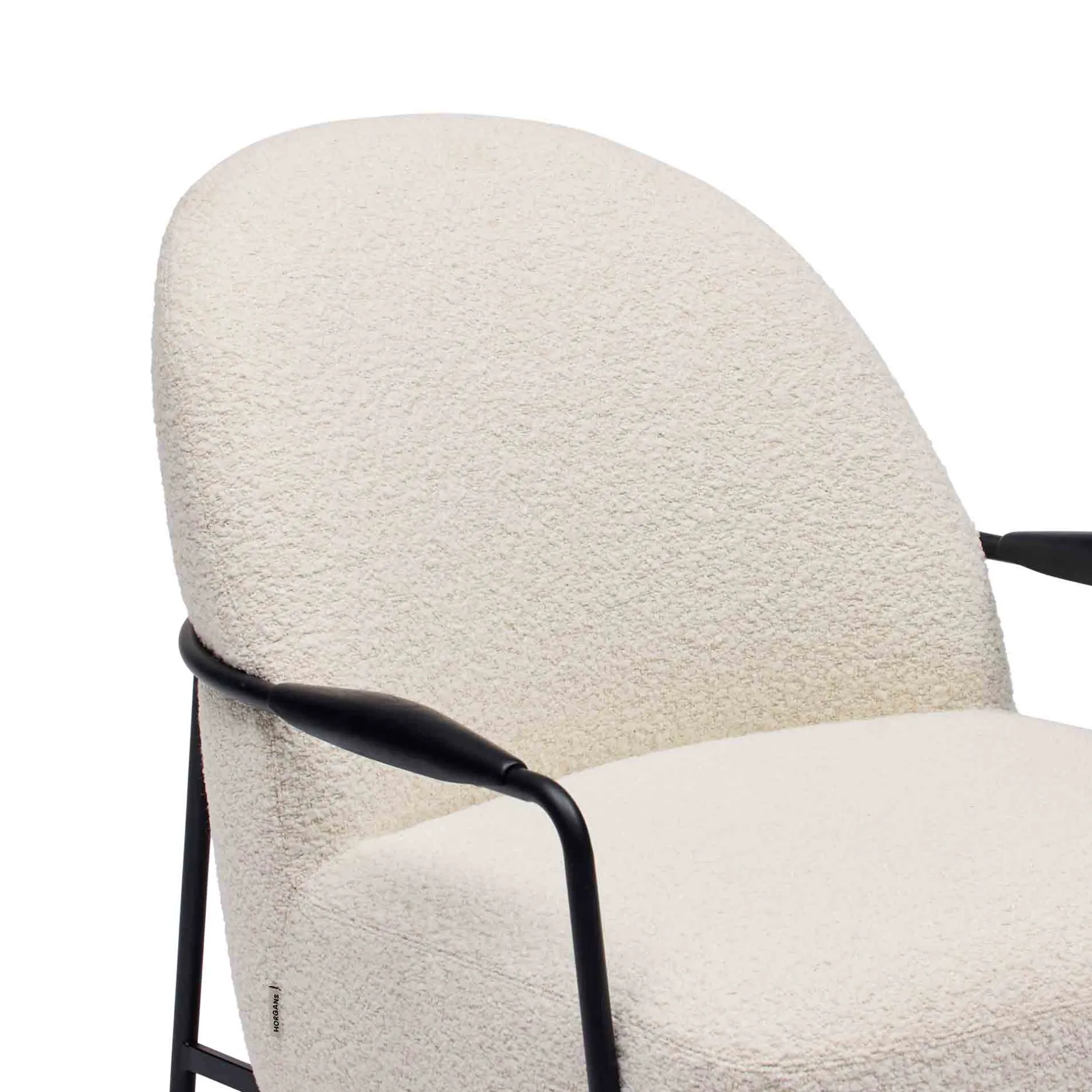 Clearance Horgans Sen Occasional Chair Flecked Cream