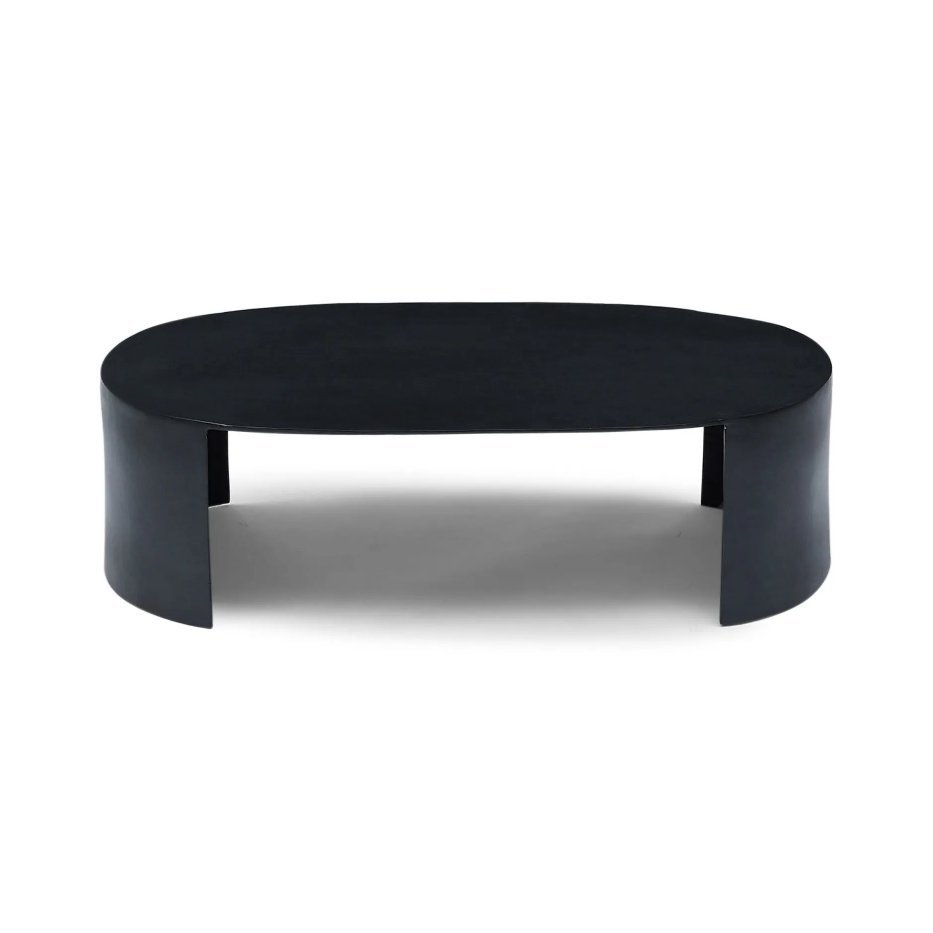 Sale Horgans Sigrid Oval Coffee Table Black