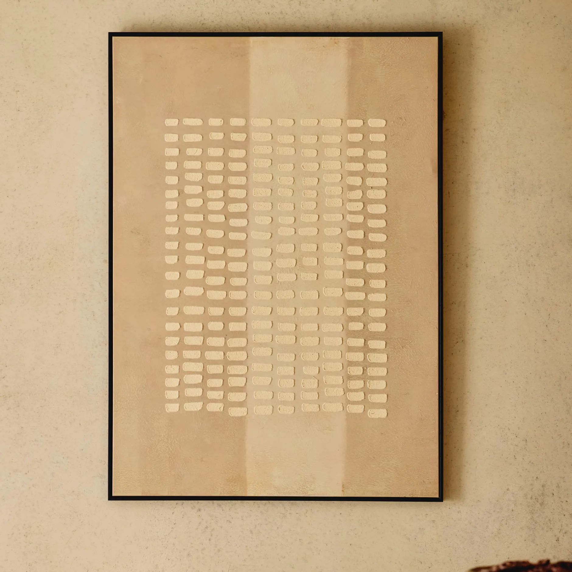 Best Horgans Solaro Framed Wall Art Sandstone