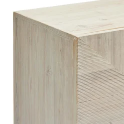 Clearance Horgans Stanford Recycled Pine Sideboard White Wash