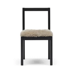Online Horgans Subo Dining Chair Goat Skin Grey