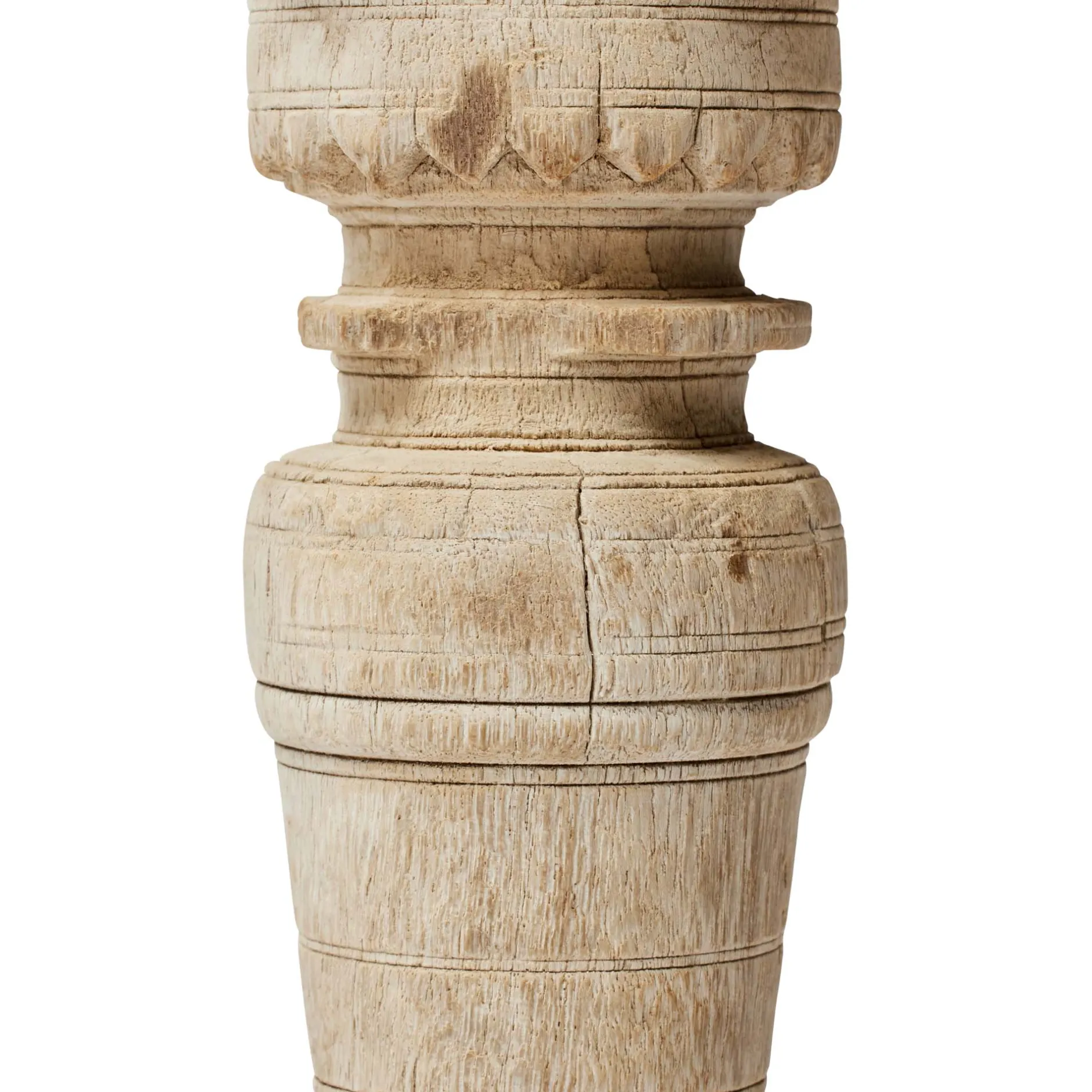 New Horgans Tambiku Candleholder Bleached Wood