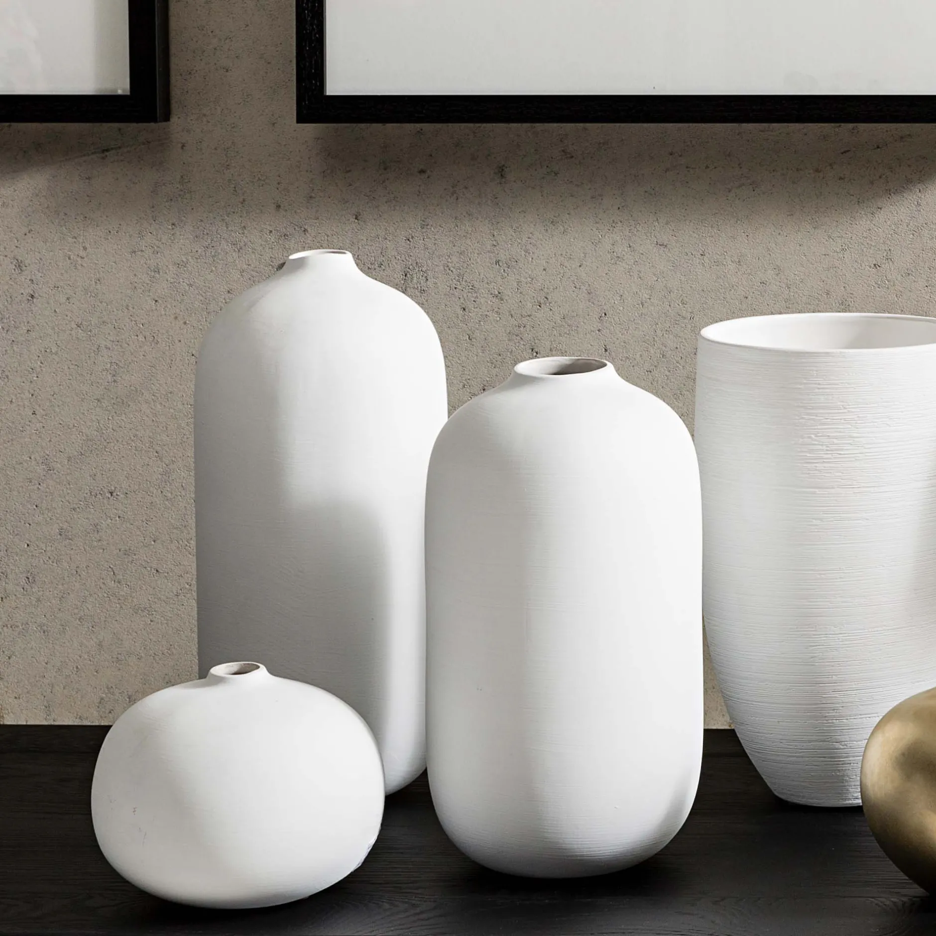 Sale Horgans Taro Vase White Large Matte White