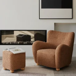 Discount Horgans Teddy Chair Caramel