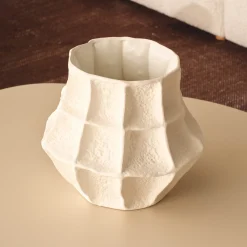 Clearance Horgans Teo Vase White
