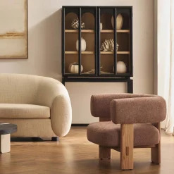 Clearance Horgans Thea Occasional Chair Berry