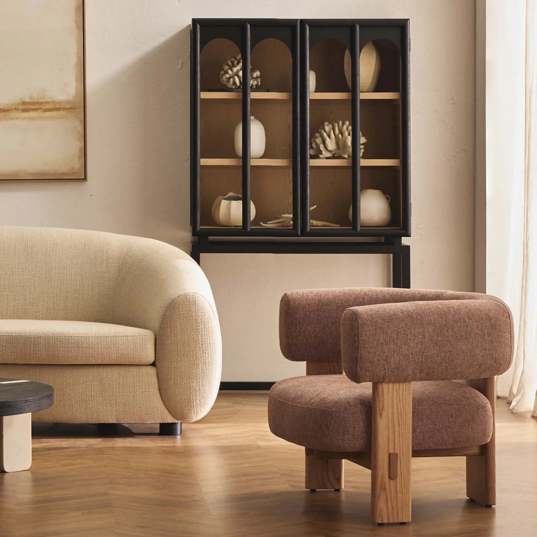 Clearance Horgans Thea Occasional Chair Berry