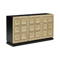Sale Horgans Theo Sideboard White Wash & Black