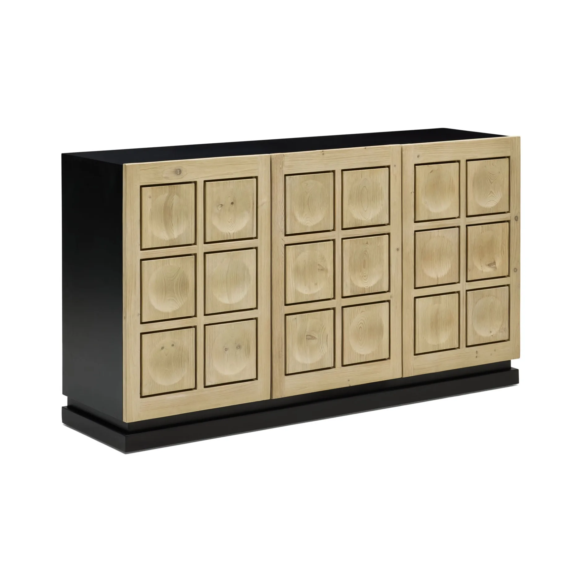 Sale Horgans Theo Sideboard White Wash & Black