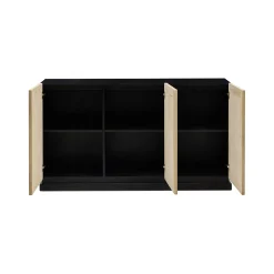 Sale Horgans Theo Sideboard White Wash & Black