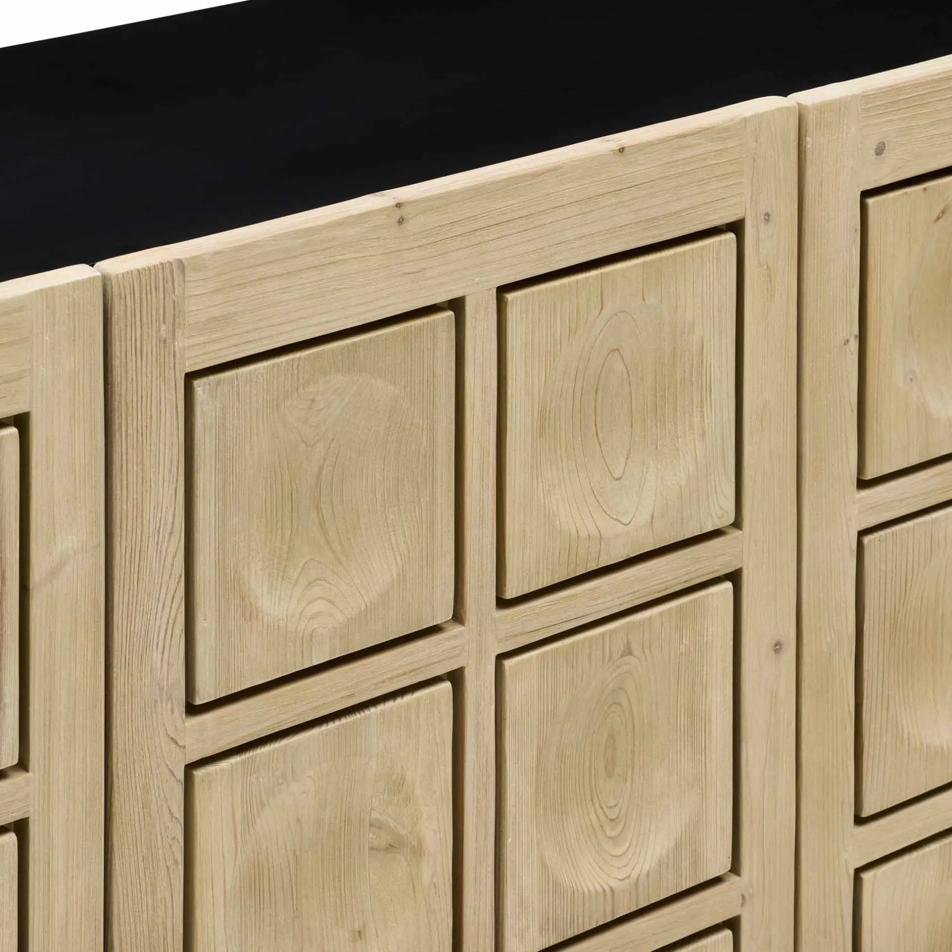 Sale Horgans Theo Sideboard White Wash & Black