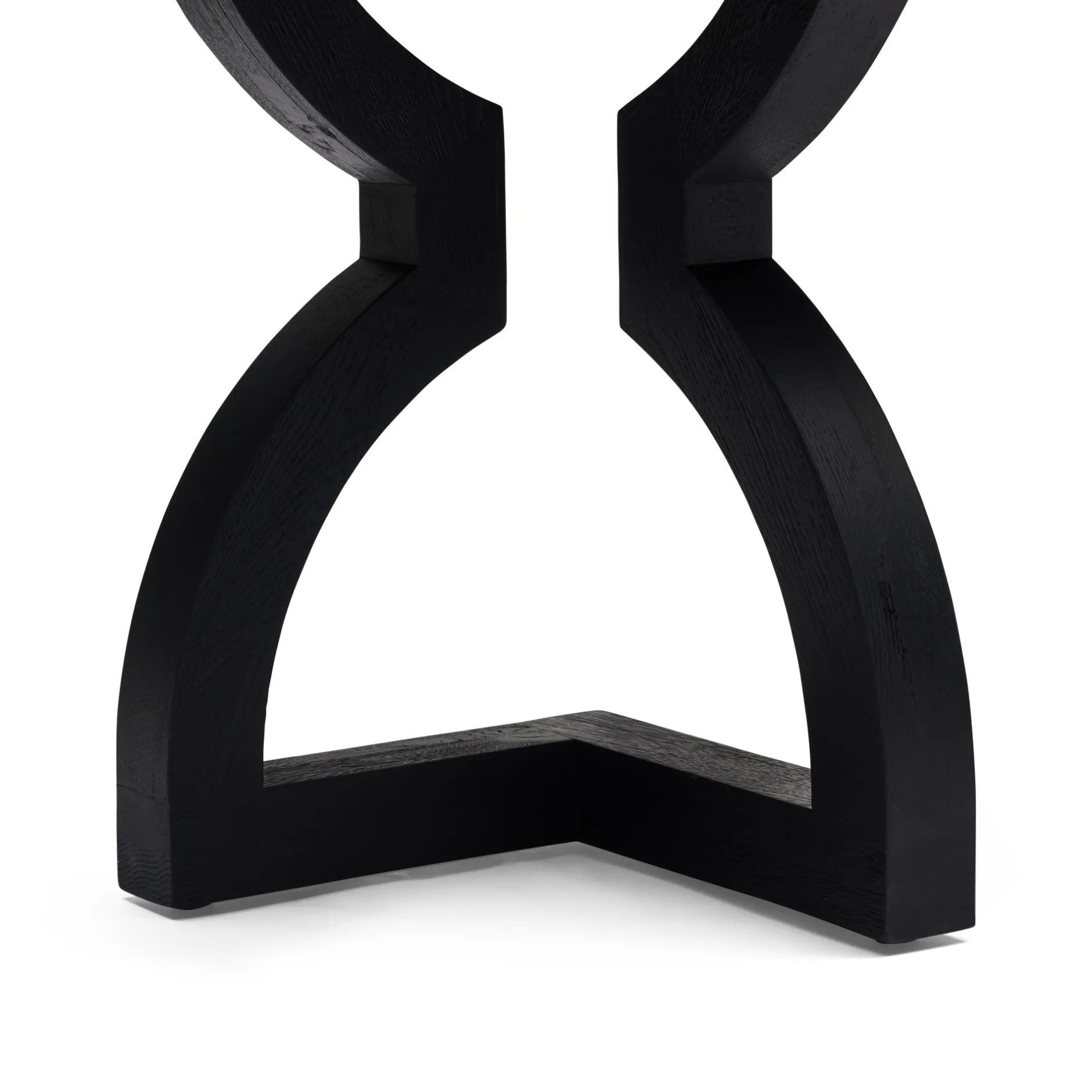 Fashion Horgans Theodore Console Satin Black Satin Black Oak