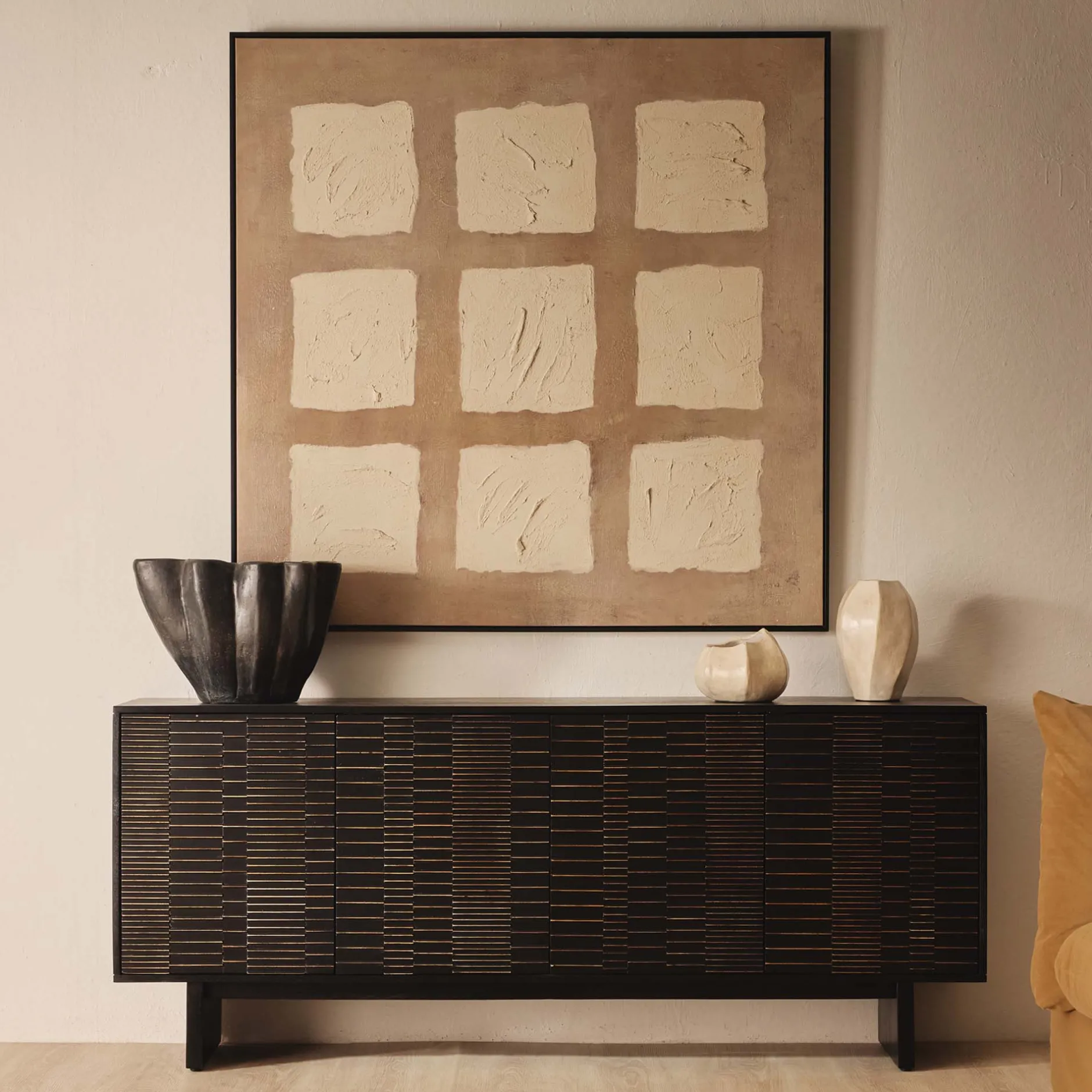 Fashion Horgans Tomi Sideboard Black