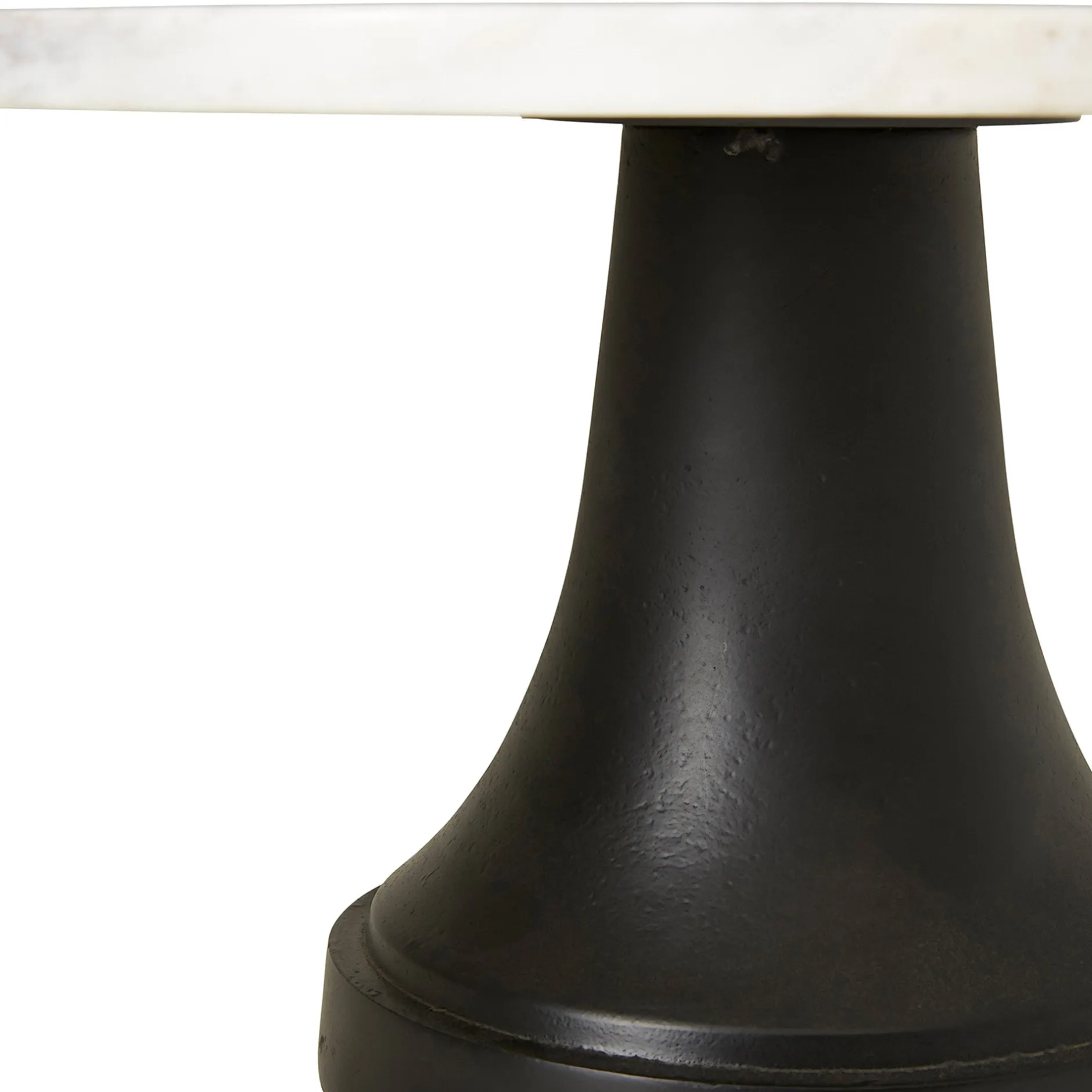 Discount Horgans Tura Cake Stand Marble Large Black & White
